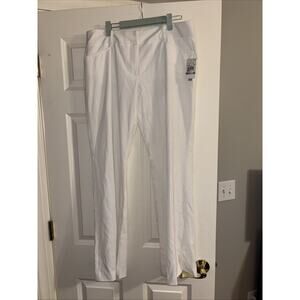 Michael Kors Women’s Pants White Size 12 Gramercy Fit Flared Leg New With tags